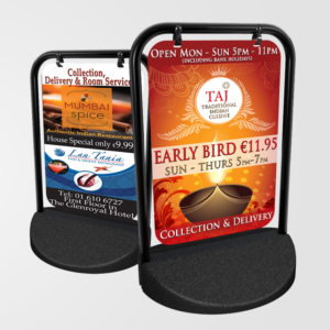 Outdoor Swing Sign