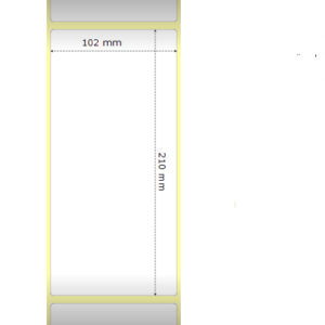 Compatible Zebra Thermal Label 102*210 (Core 76Mm) 810 Labels