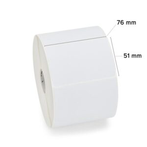 Compatible Zebra Thermal Labels 76mm x 51mm (1370)