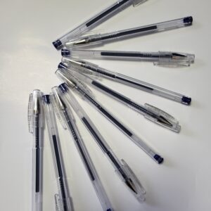 Gel Pen Blue (10 Pack)