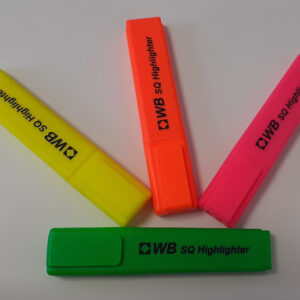 Highlighter Marker Assorted (4 Pack)