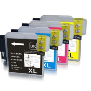 Compatible Brother LC1100 / LC980 / LC985  Multi-Pack Ink Cartridges