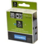 Compatible Dymo S0720930 Tape 24mm Black On White