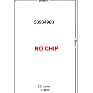 Compatible Dymo S0904980 Labels, NO CHIP