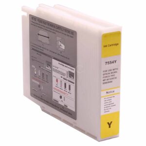 Compatible Epson T7554 Yellow Ink Cartridge